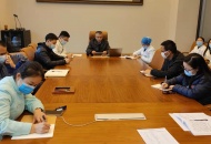 四川泌尿外科医院党支部组织学习党的十九届六中全会精神和武侯区第八次党代会精神