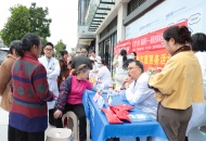 把健康服务送到路上丨四川泌尿外科医院参与暖心驿站关爱活动