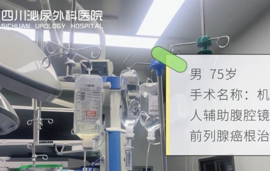 机器人辅助腹腔镜下前列腺癌根治术